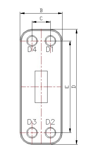 CB20/Zl20b Copper/Nickel Brazed Plate Heat Exchanger