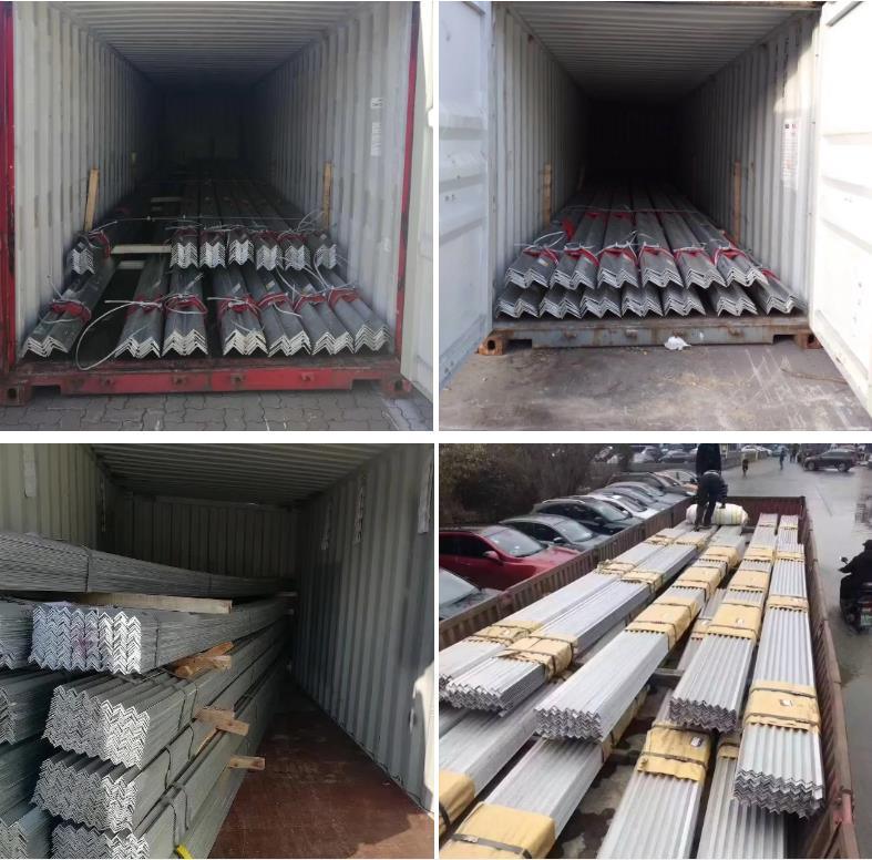 Hot Rolled Mild Steel Angle Bars Steel Angle Iron Price List Angle Steel