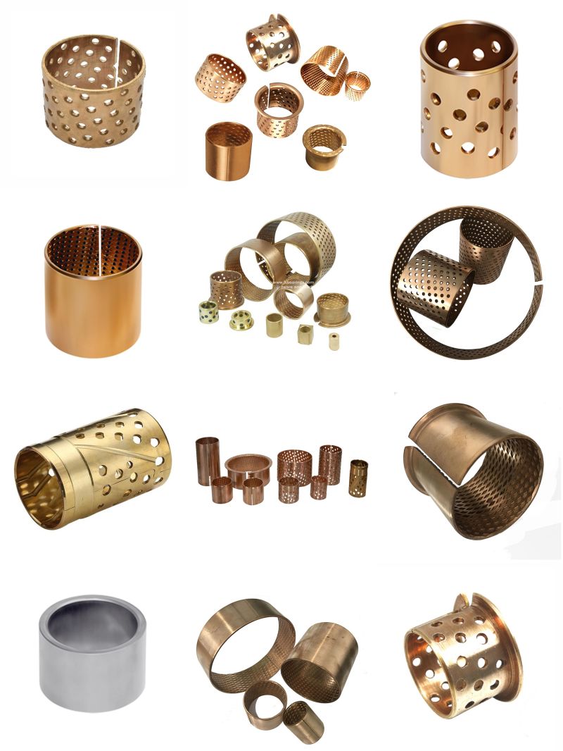 High Precision Bronze Sleeve Bush Wrapped Bronze Bushing Bearing