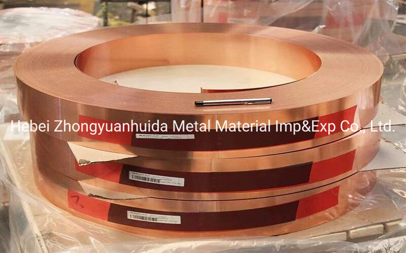 99.9% Pure Copper Strip, Copper Tape, Copper Foil C11000