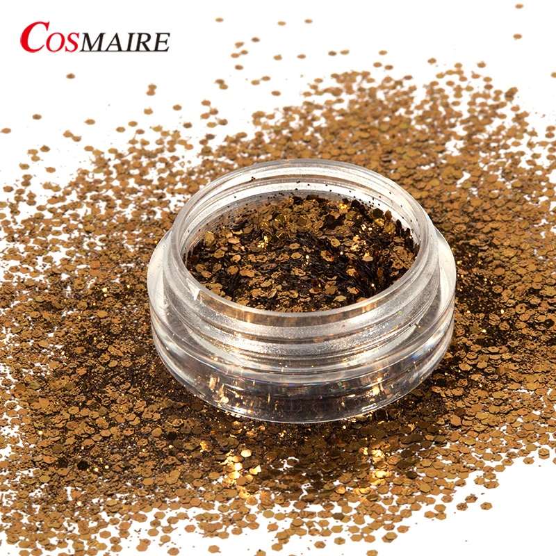 Private Label Cosmetic Glitter Powder Crafts Copper Bronze Glitter