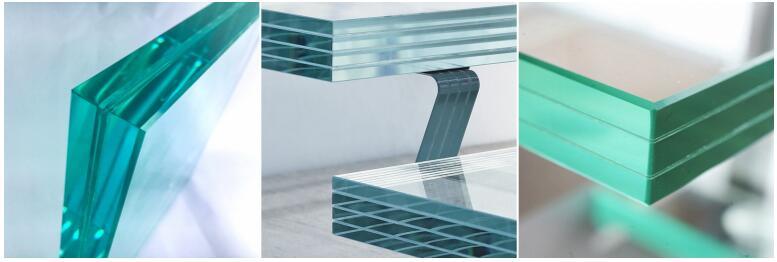 3mm+3mm, 4mm+4mm Laminated Decorative Glass