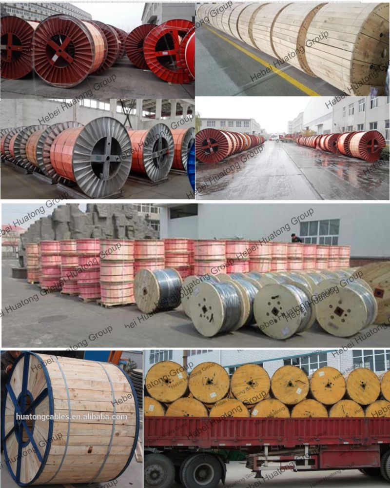3.6/6kv-26/35kv Single Core XLPE Insulated Copper Tape Shielding PVC Sheathed Steel Wire Armoured Power Cable