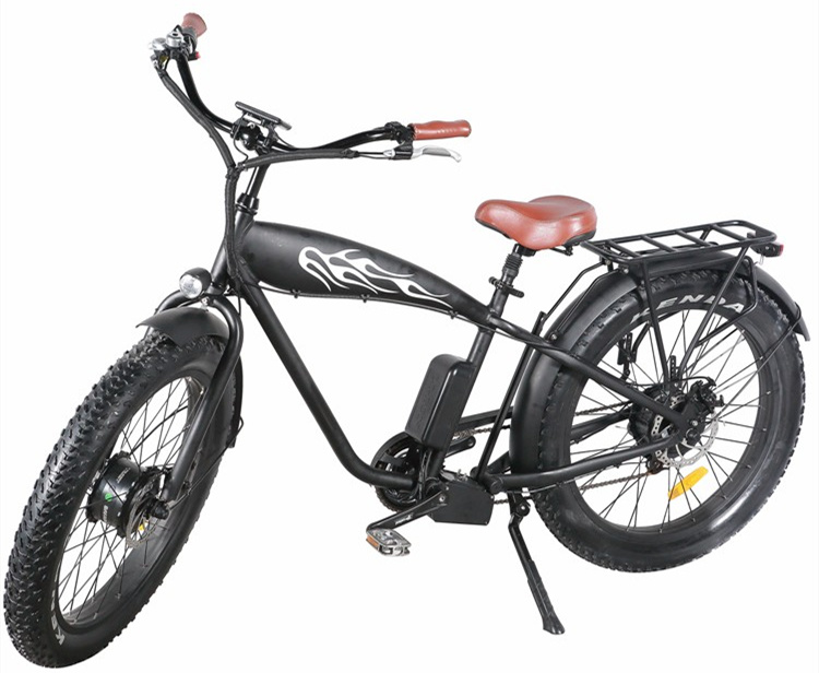 China Fat Tire Electric Bike 48V Electric Bicycle 26inch Electric Mountain Bike