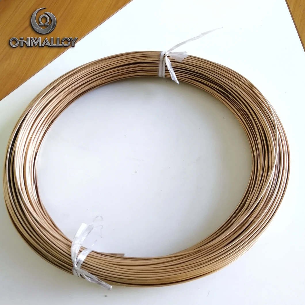 Becu Beryllium Copper Wire JIS C1720 Spring Wire Strip Xhm Hard Treatment