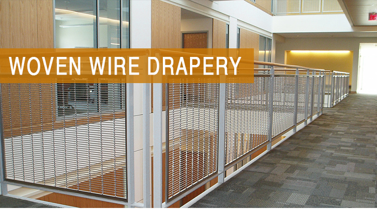 Decorative Wire Mesh as The Building Wall Decorative Material