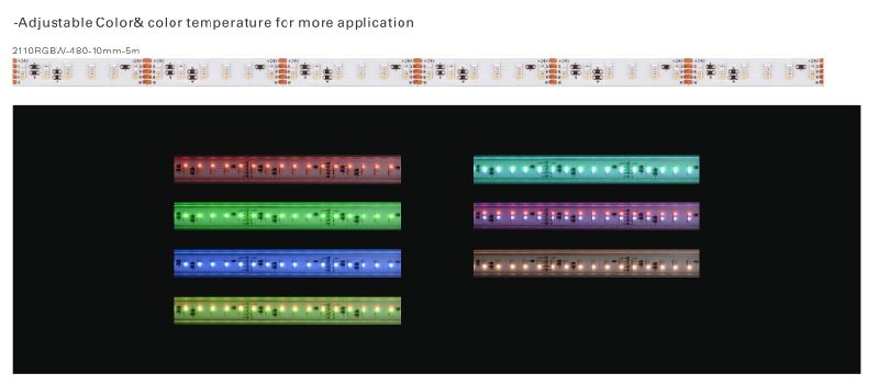 Super Thin SMD 2110 LED Strips with Mini PCB