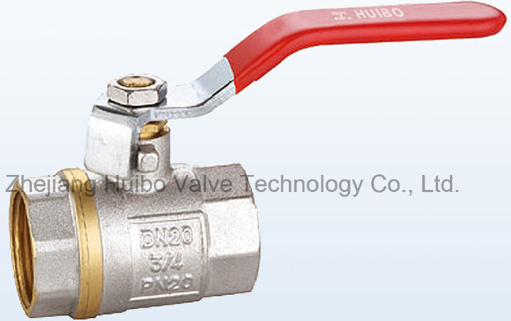 Female Thread Brass Nickel-Plated Ball Valve 1/4"-4" Inch