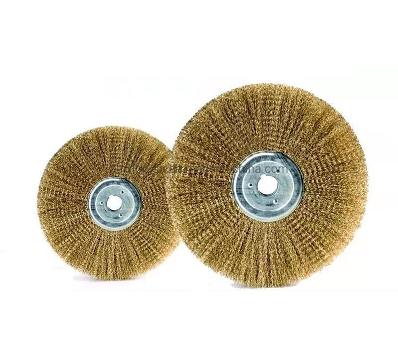 Soft Copper Wheel Brass Wire Circular Brush