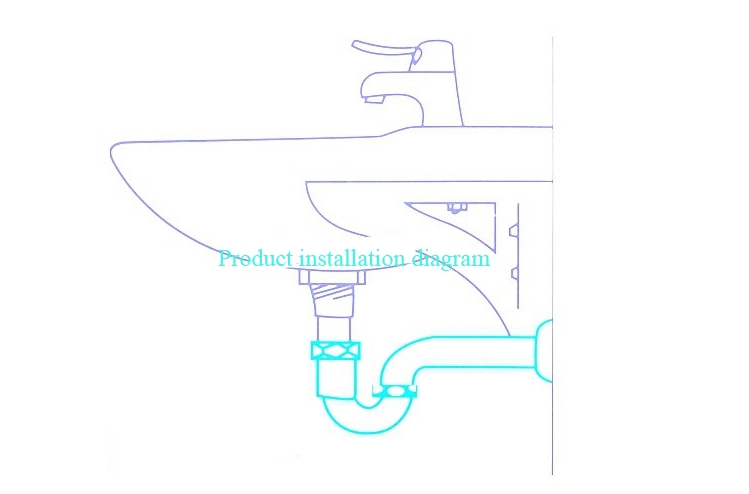 Brass P-Trap with Clean-out Nickel Brushed