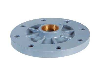 DIN Standard PVC Blank Flange with Copper Screw