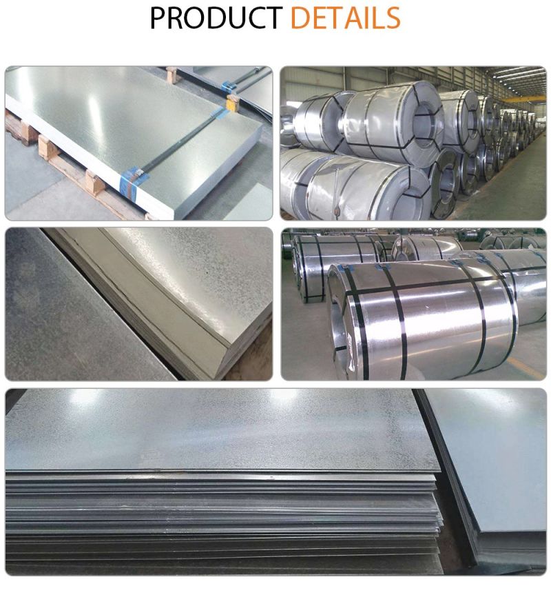 Cold Rolled Galvanized Sheet Metal Gi Steel Strips