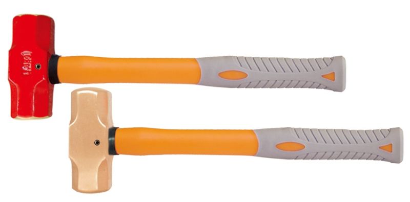 Non Sparking Safety Hand Tools Sledge Hammer Beryllium Copper Hammer
