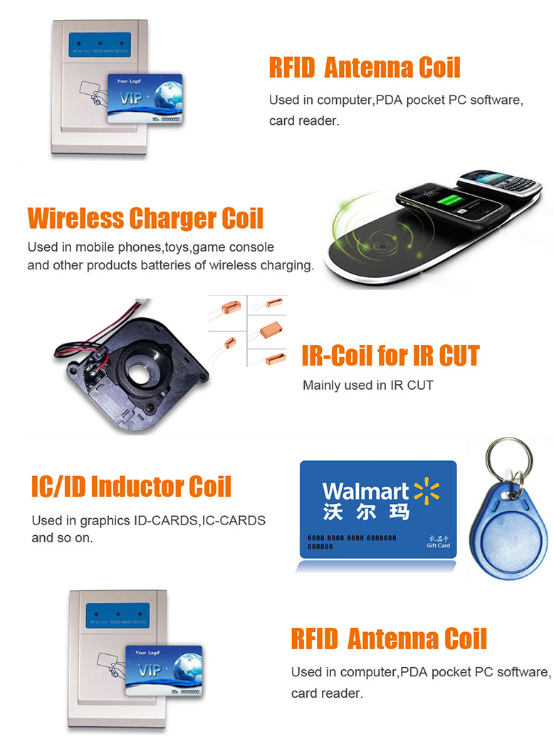A11 Copper Transmitter Coil Wireless Charging Coil