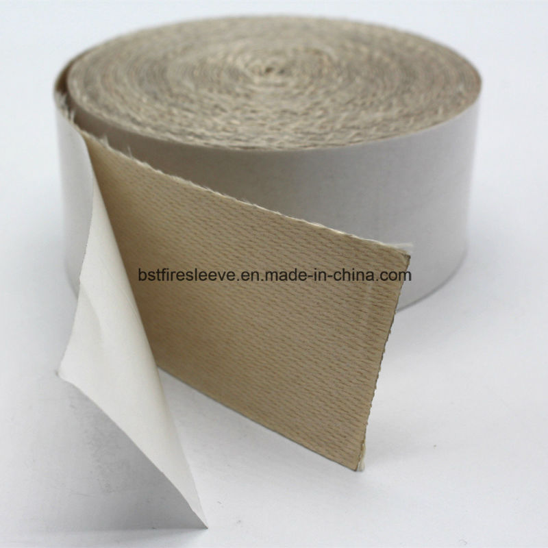 High Temperature Silica Tape with Adhesive Backing