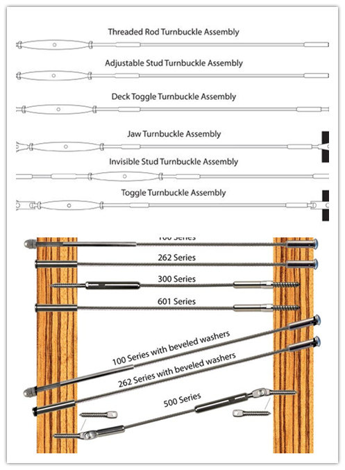 Stainless Steel Cable Railing Cable Staircase Balustrade Wire Rope Railing