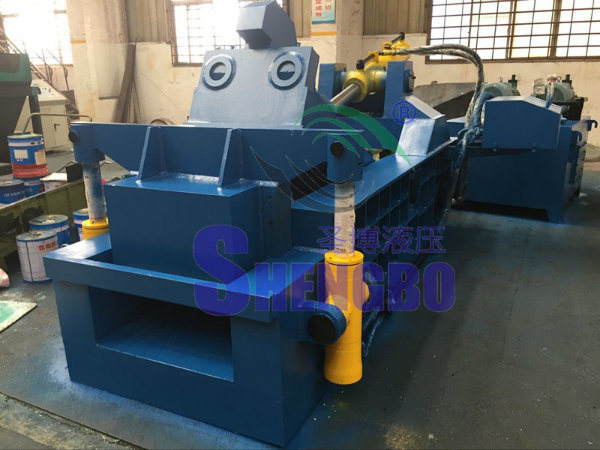 Waste Scrap Metal Copper Wire Baling Press