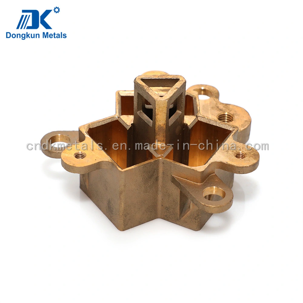 Large Quantity Gravity Casting H62 Brass/Bronze/Copper Changeover Plate/Panel for Machinery Parts