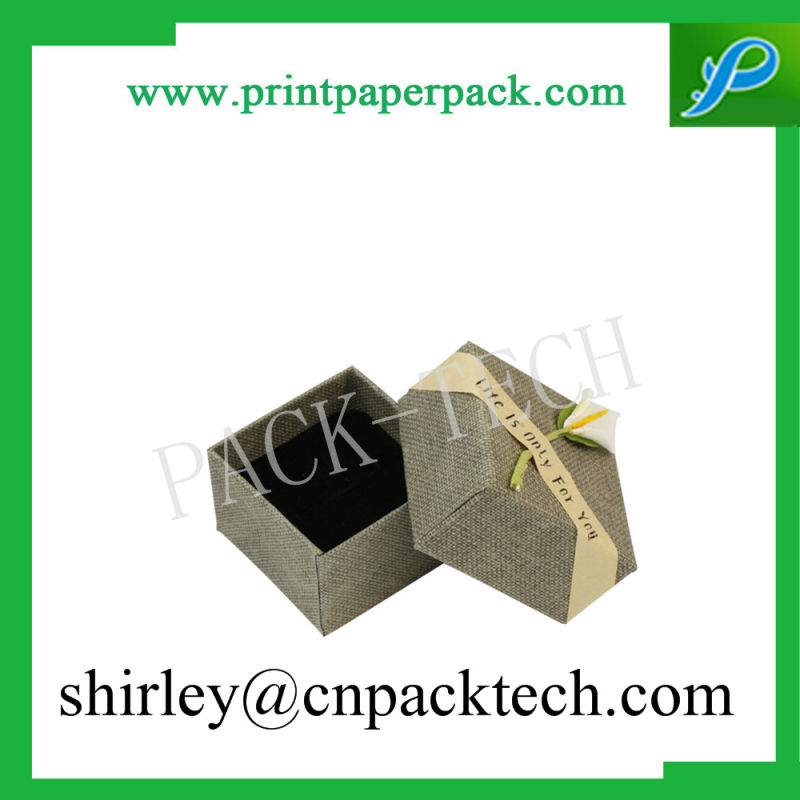 OEM Custom Rigid Craft Christmas Paper Packing Box, Fancy Jewelry Box