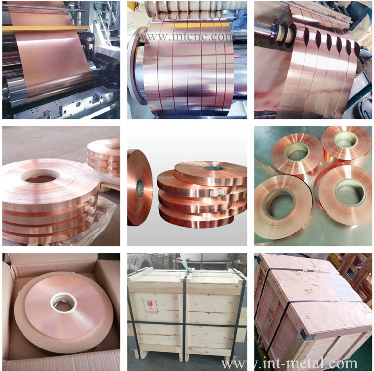 China ISO Factory Silver Plating Copper Strips