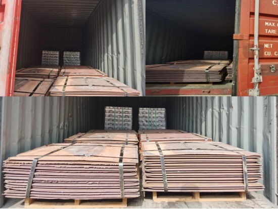 Copper Cathode Purity 99.97%-99.99% Min in Large Factories Metal Sheet