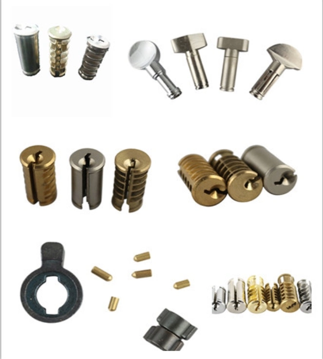 Half Cylinder Brass Door Lock Single /Double Open Key Lock Cylinder