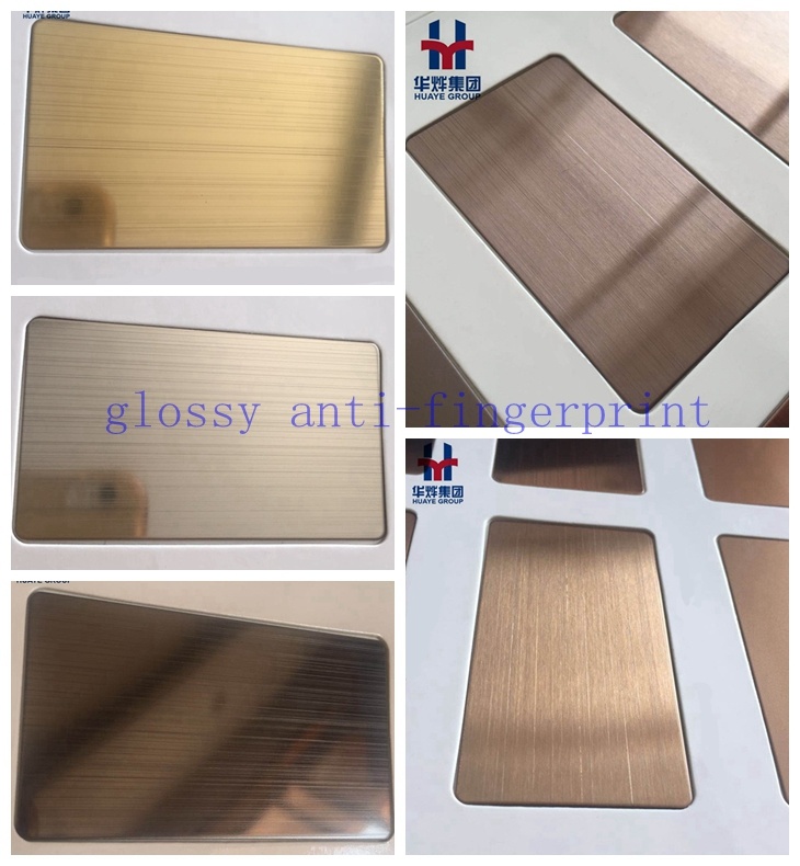 Stainless Steel Brass Copper Plated Sheets for Interior Decoration