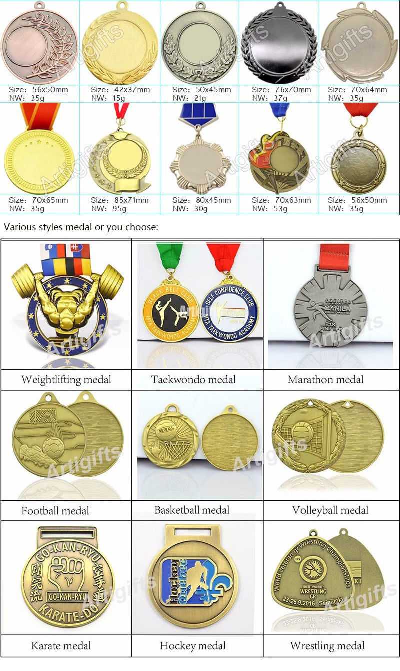 High Quality Copper Cast Metal Welding Crafts Medal