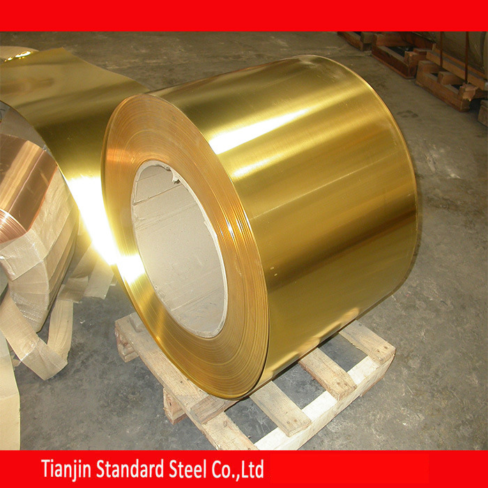 0.02mm 0.03mm H63 Cuzn37 Brass Coil Brass Strip