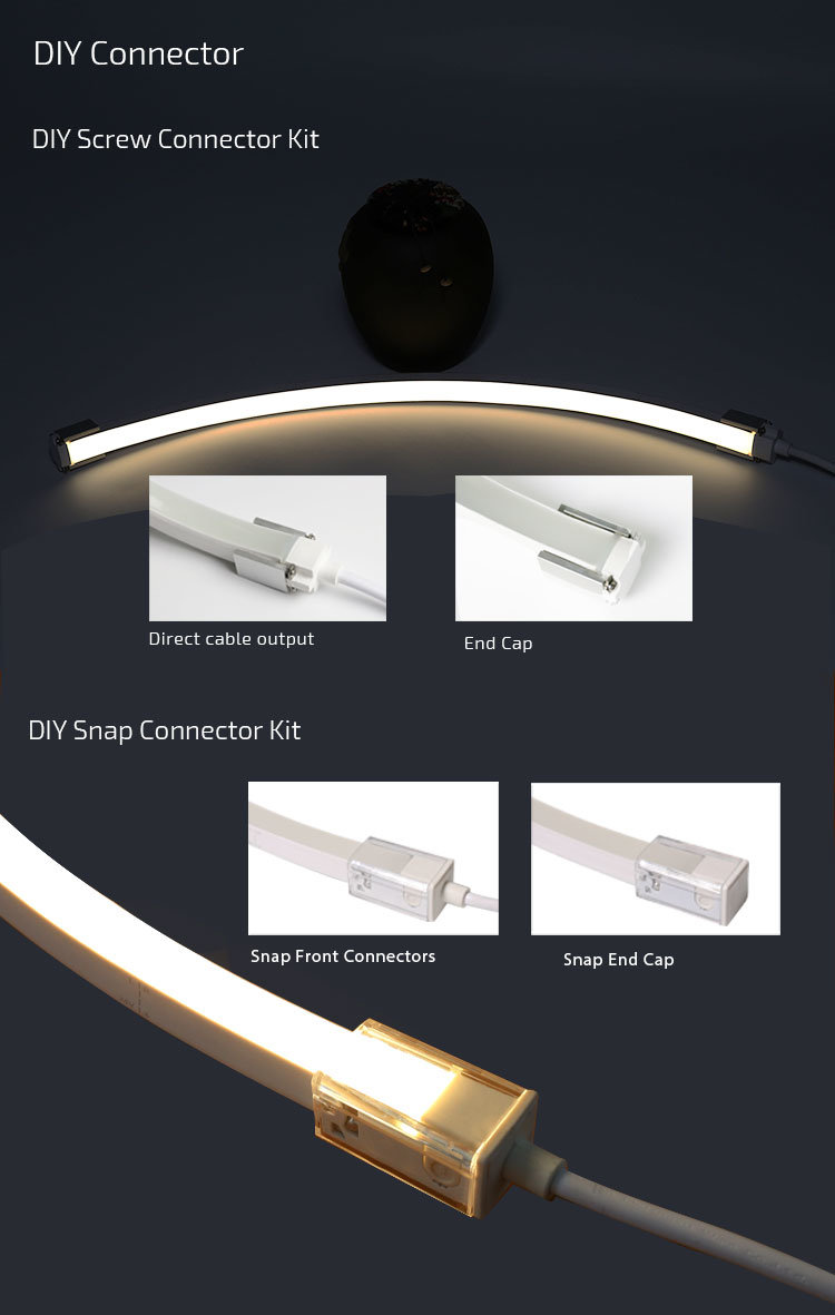 IP68 SMD3528 24V Ultra Thin Flexible LED Strips