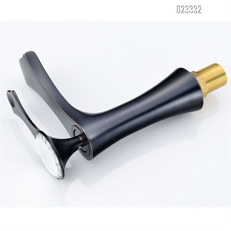 Copper Faucet Chrome Plate Basin Mixer Faucet