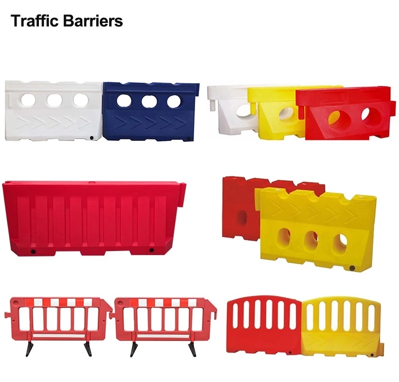 Plastic Pliable Red Yellow Wall Traffic Fence Barrier