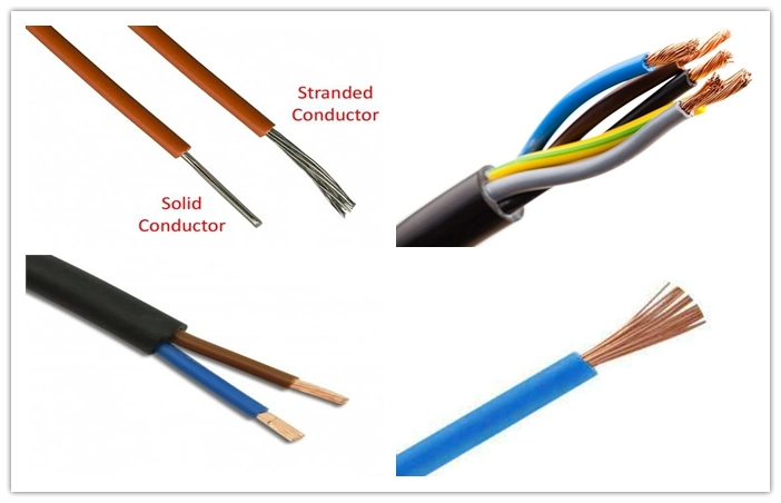 10mm Thin Flexible Copper Conductor PVC Insulation Electrical Wire