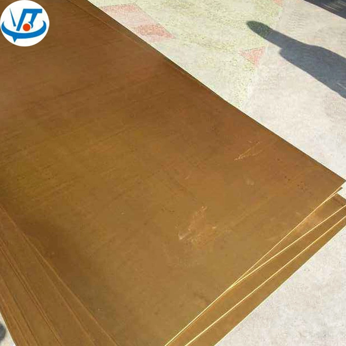 Half Hard Brass Sheet C2720 C2680 Cuzn37 Cuzn35 H62 H65 H68 Brass Plate for Machine