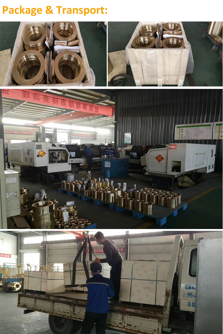 DIN Standard Mn-Brass Copper Bush OEM Factory