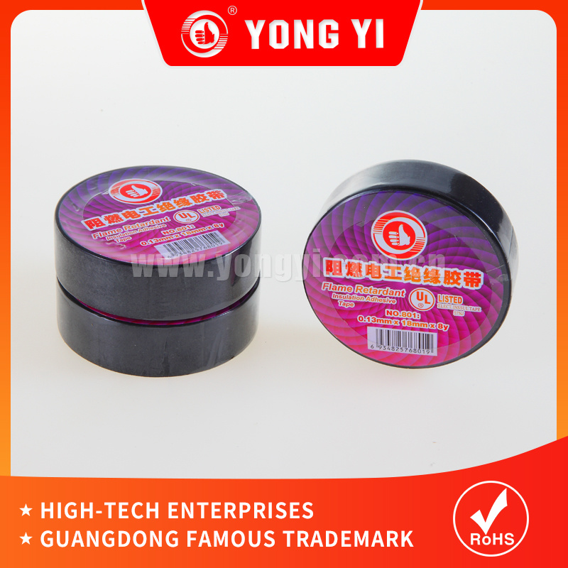 PVC Electrical Insulating Tape for Insulation Packing of Electric Wire