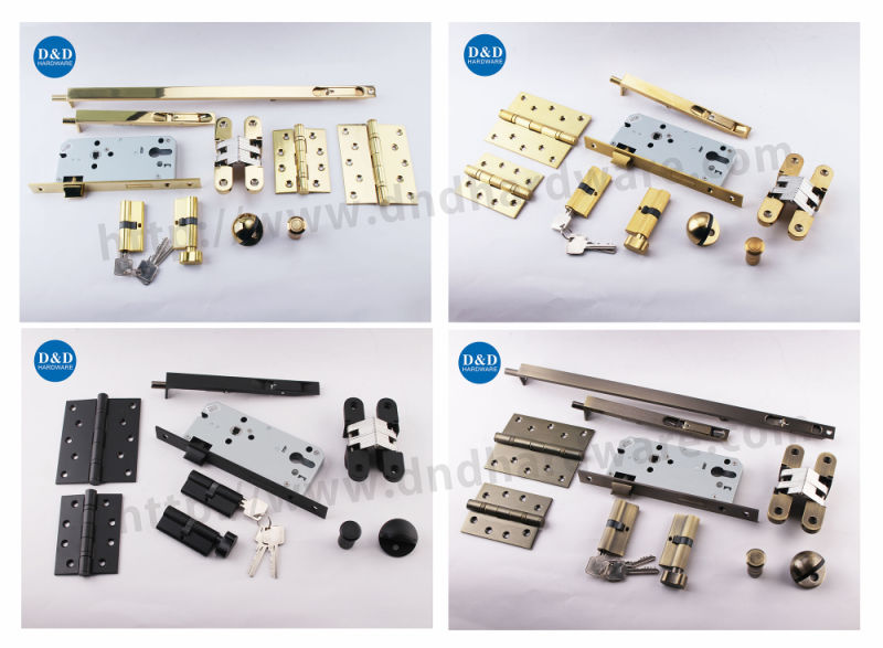 Euro Profile Brass Key and Thumb Turn Cylinder Lock