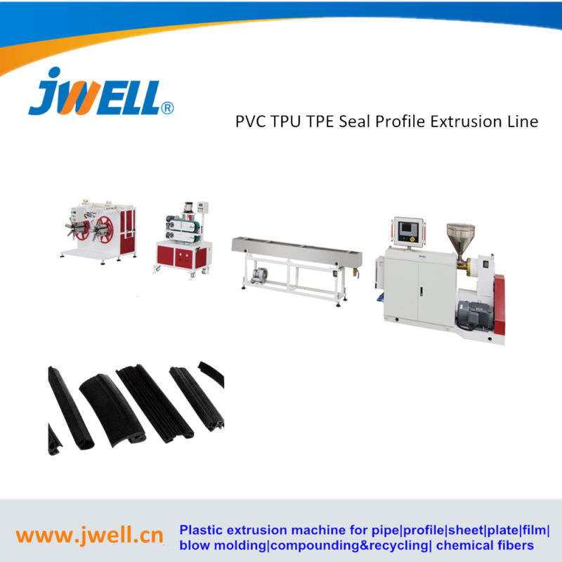 PVC TPU TPE Sealing Strip Profile Extrusion Line