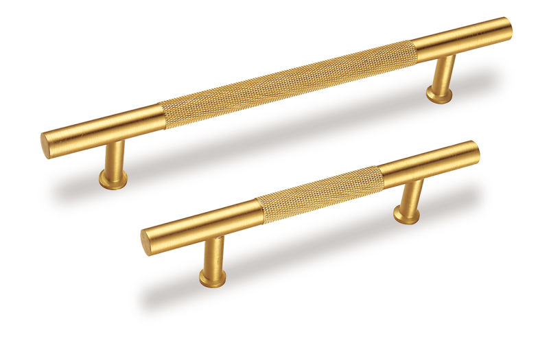 Gold Brass Cabinet Handles and Knobs Solid Brass Kitchen Drawer Pulls