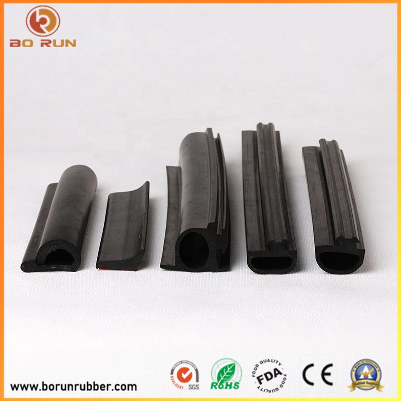 Door Seals Rubber Strips Industrial Silicone Rubber Extrusion Profile