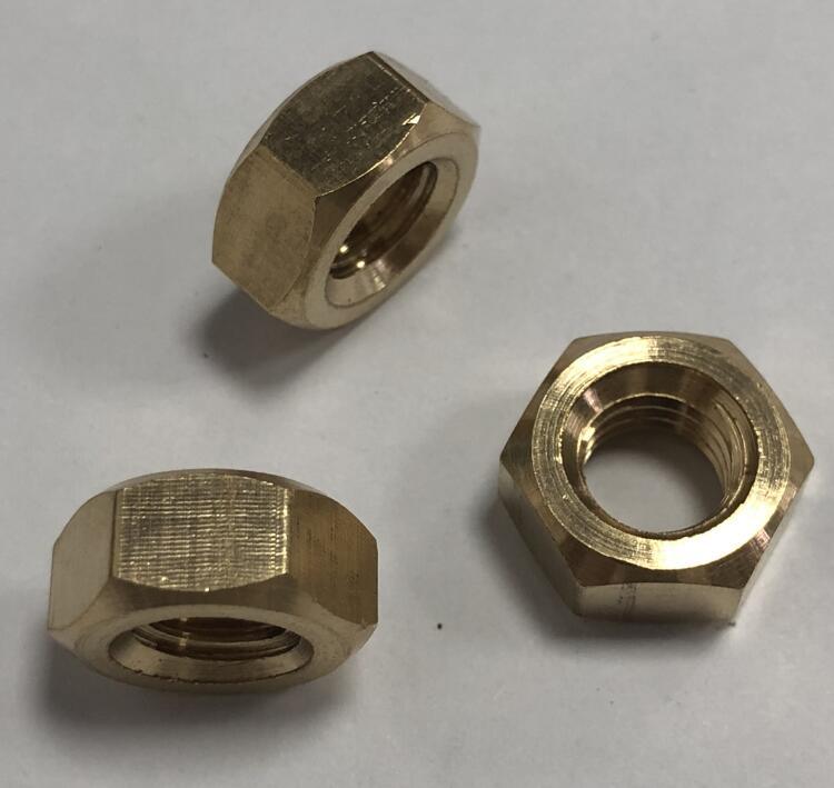 Brass H59 H62 H65 Hex Nut