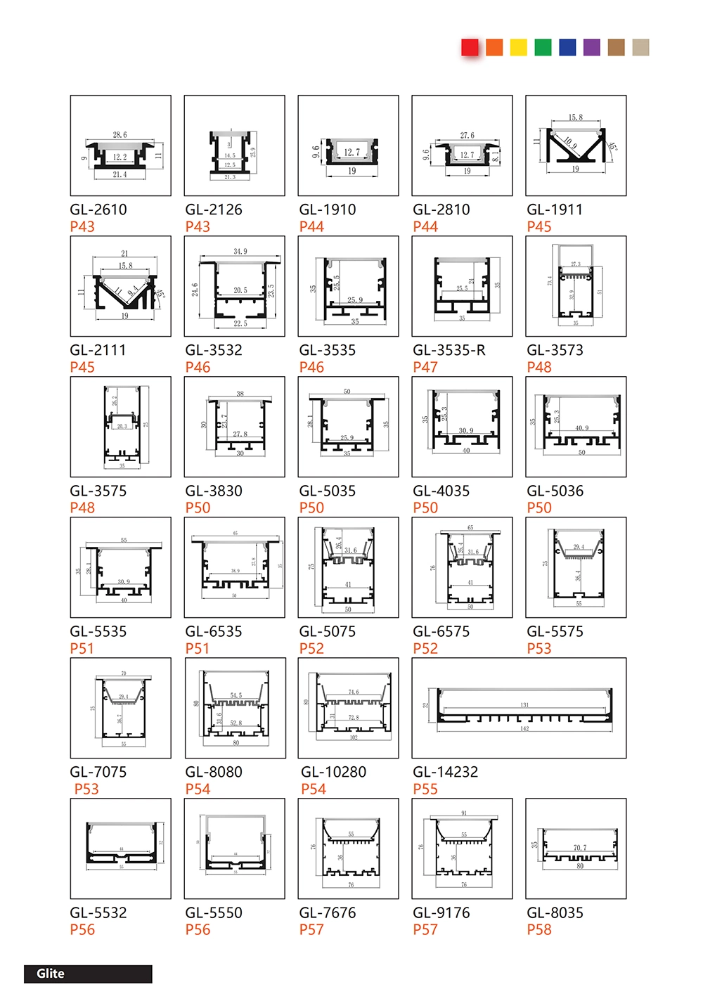 Factory Price Touch Dimmer LED Aluminum Profile for LED Strips