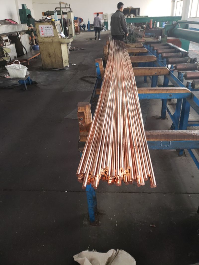 Pure Red Round C1011 C1020 C1100 T2 etc Copper Bar/Rod 2mm 3mm 4mm 5mm 6mm 8mm