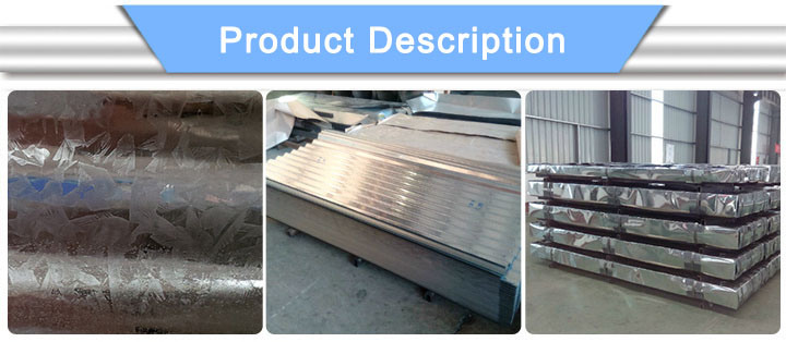 Manufacturers Zinc Coating Waterproof Sizes Galvanized Steel Metal Roofing Corrugated Sheet for Building