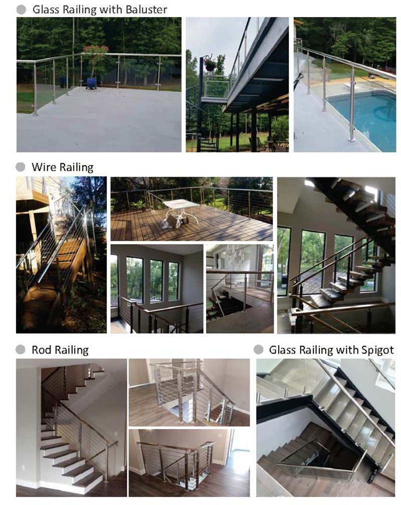 Custom Stainless Steel Railing Systems - Handrail Systems/Stainless Steel Cable Railing