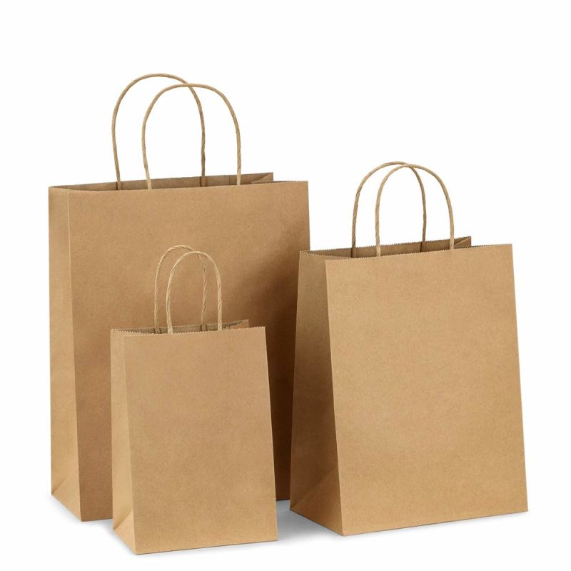 Brown Kraft Paper Bags, Retail Bags, Craft Bags