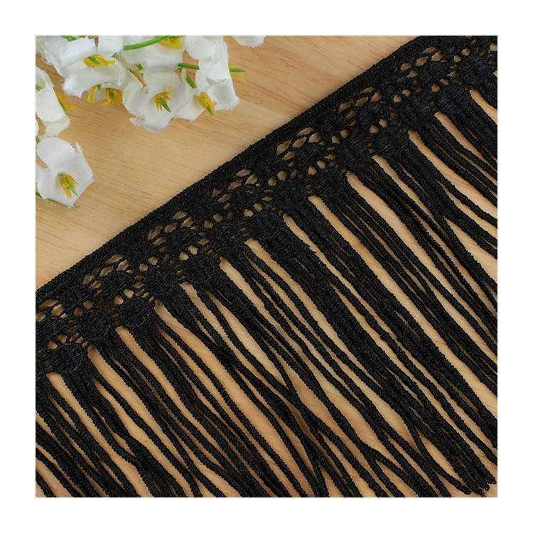 Wholesale Tassel Lace Trim Tassel Fringe Trimming Decorative Tassel for Bridal Dress Decoration Garment Accessories