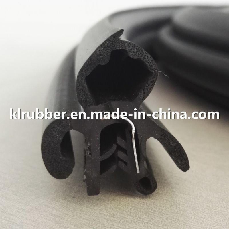 Weather Resistant Auto Adhesive Rubber Seal Strip for Car Door