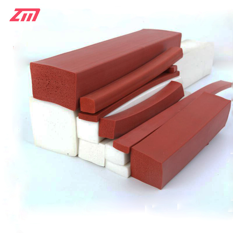 Silicone Foam Squares, Soft Foam Strips with Square Shape