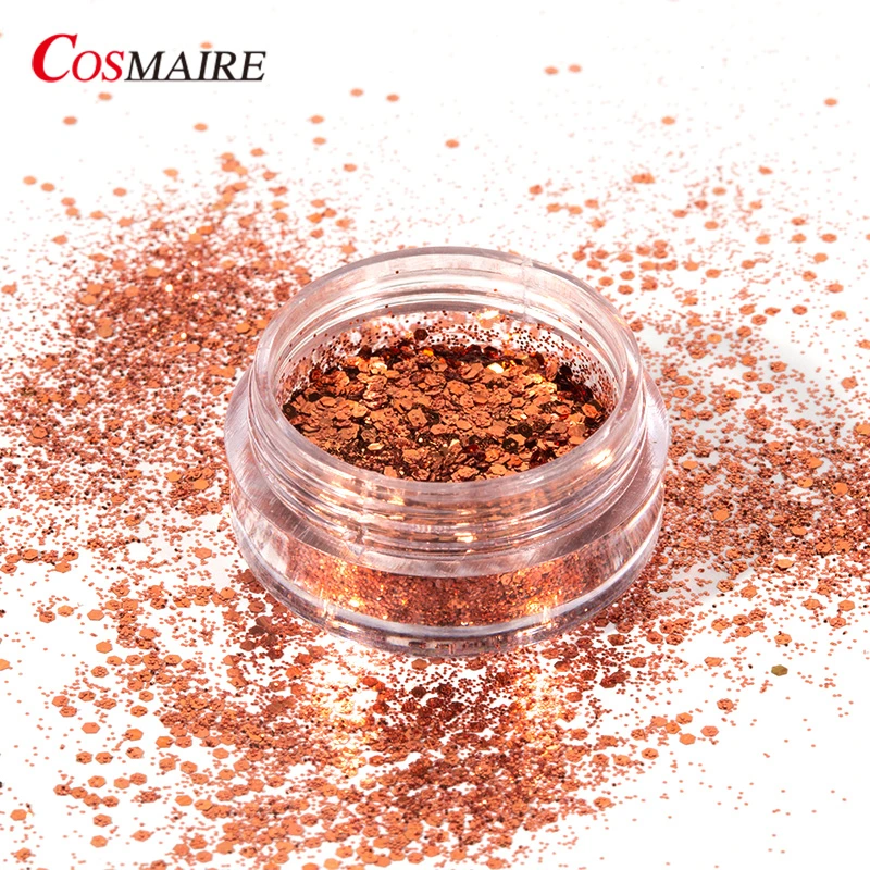 Private Label Cosmetic Glitter Powder Crafts Copper Bronze Glitter